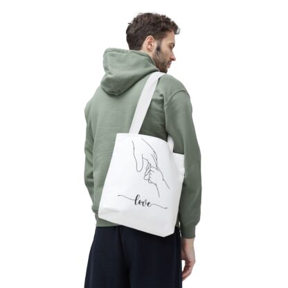 Love Connection Tote Bag - Perfect for Moms and Caregivers - Image 15